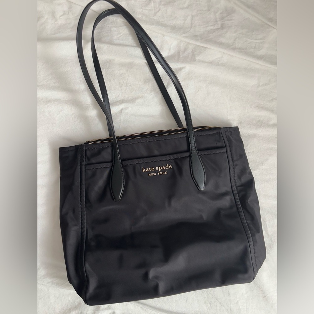 Kate Spade Black Nylon Tote